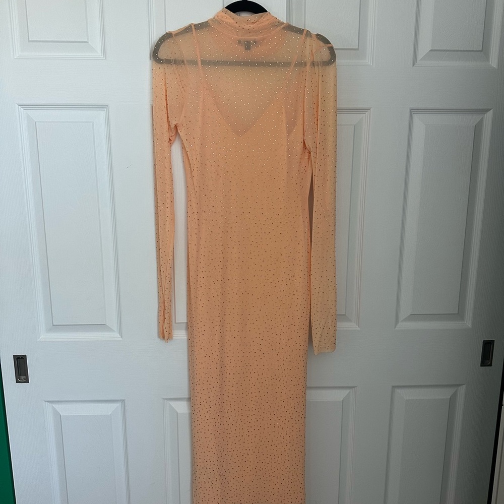 AFRM Peach Dress - Picture 4 of 5